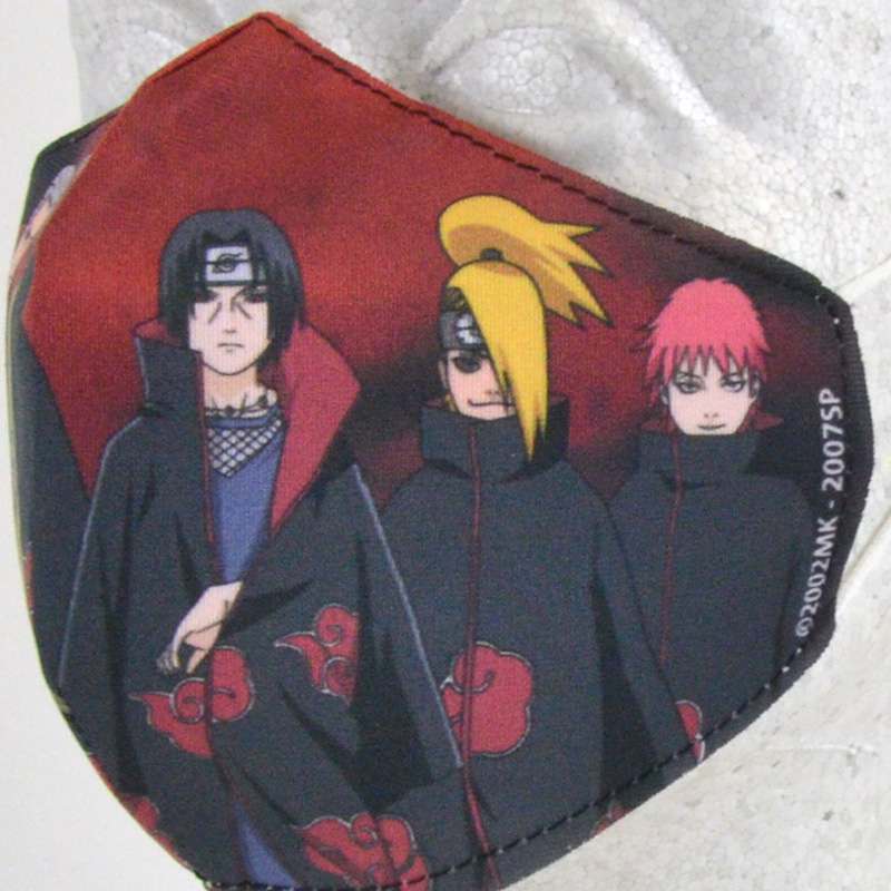 Naruto Akatsuki Ansiktsmask - Återanvändbar popbuddies