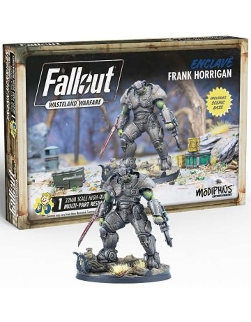 Fallout WW Enclave Frank Horrigan - Samling av Figur och Samlarobjekt modiphius