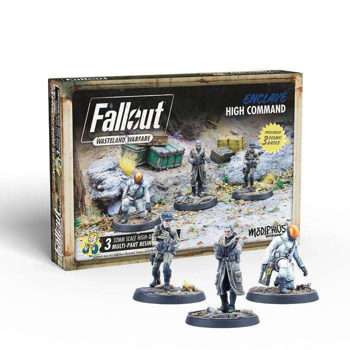 Fallout WW Enclave High Command - Samlarobjekt modiphius