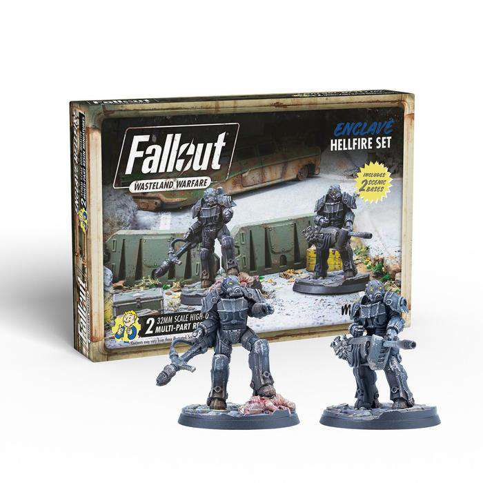 Fallout WW Enclave Hellfire Set modiphius