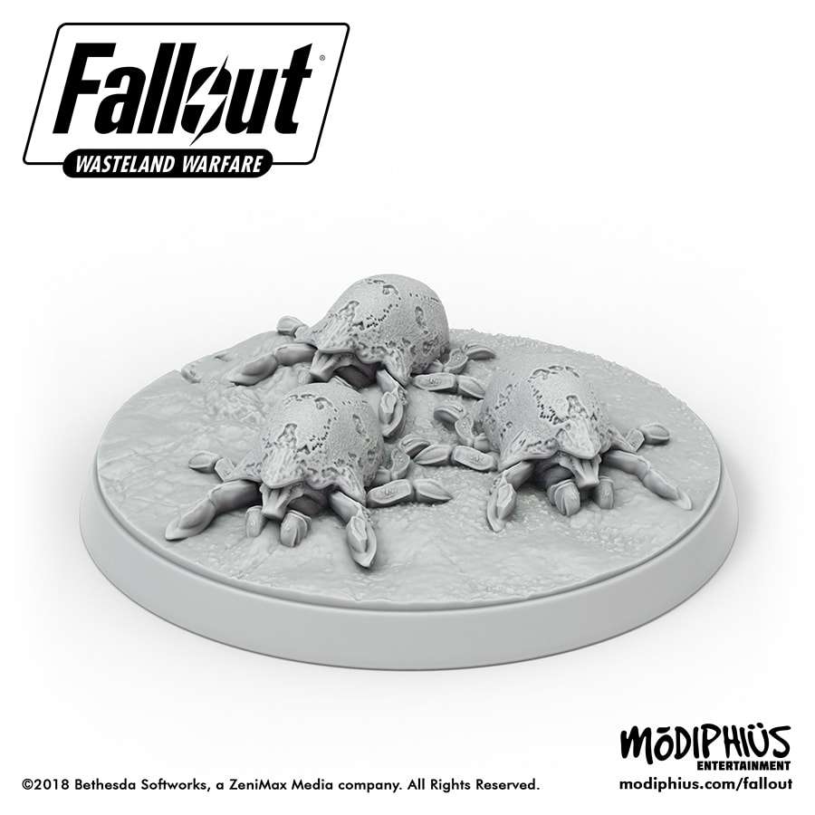 Fallout WW Mirelurk Hatchlings och Ägg modiphius