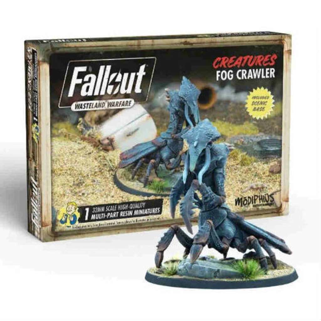 Fallout Wasteland Warfare Fog Crawler Miniature modiphius