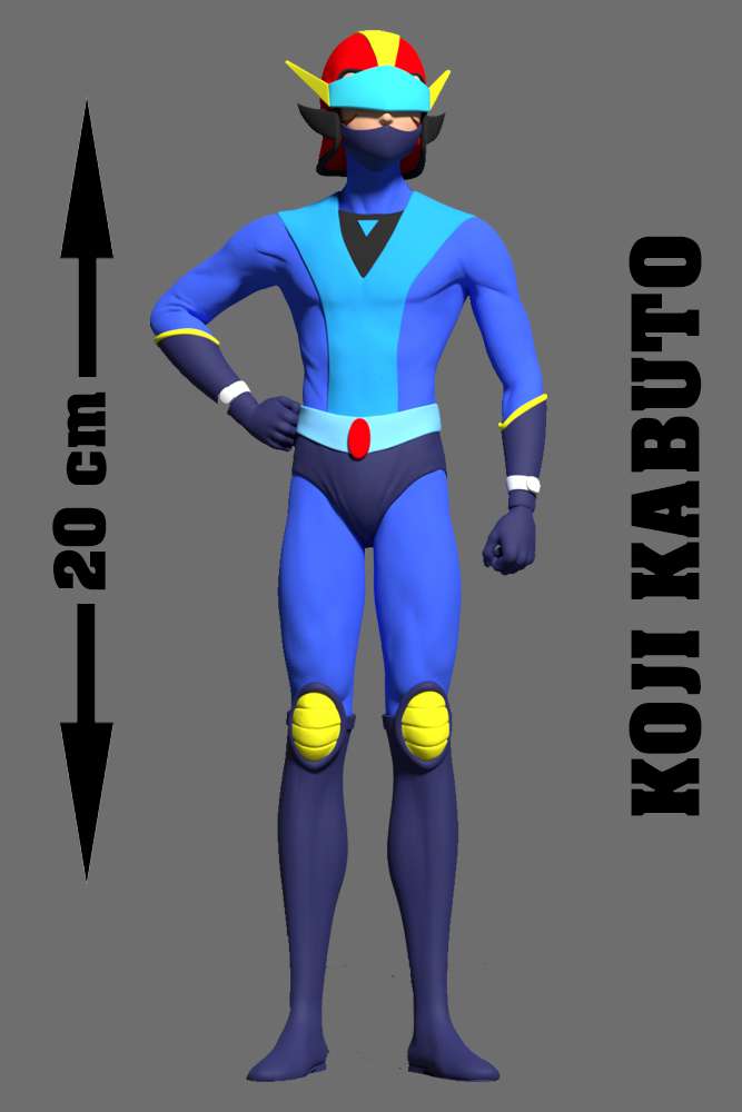 Koji Kabuto 1:10 Figur move the game