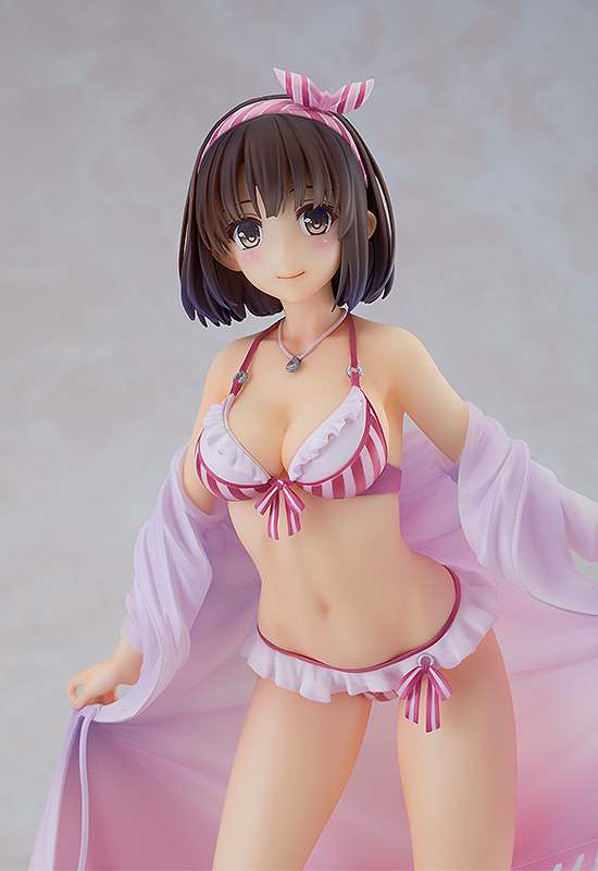 Saekano Megumi Kato Figur i Baddräkt - Fantasia Bunko goodsmile fr