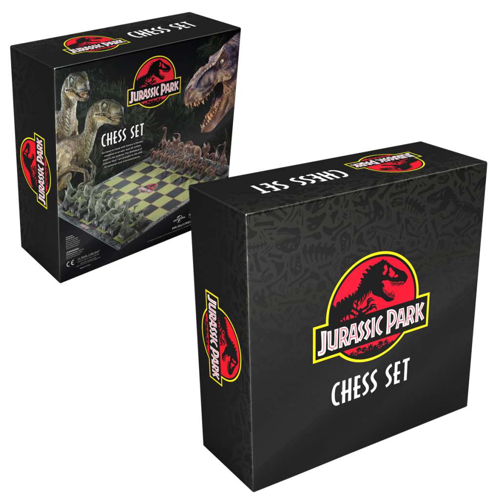 Jurassic Park Schackset noble collections