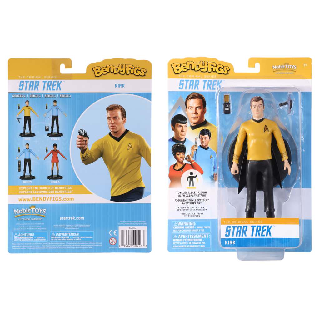 Star Trek Kirk Bendyfig noble collections