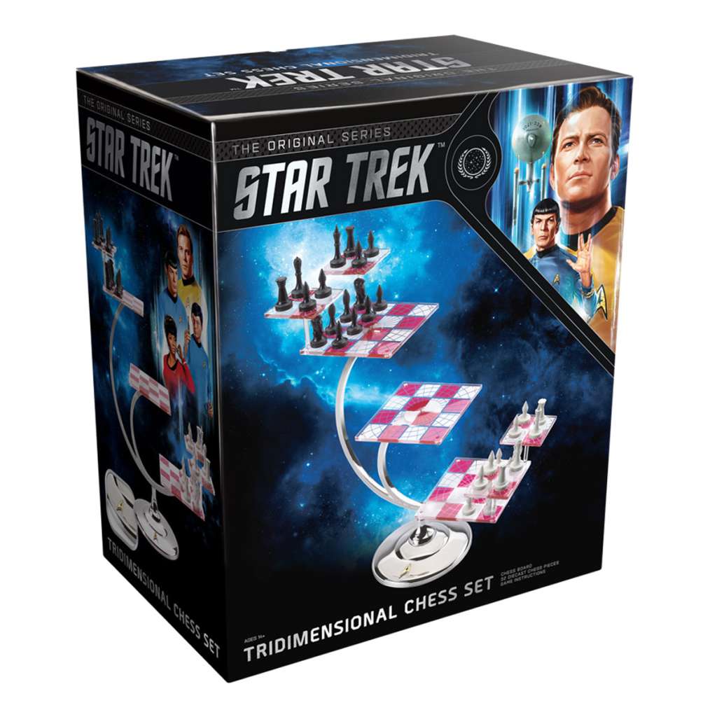 Star Trek Tri-Dimensional Chess Set noble collections
