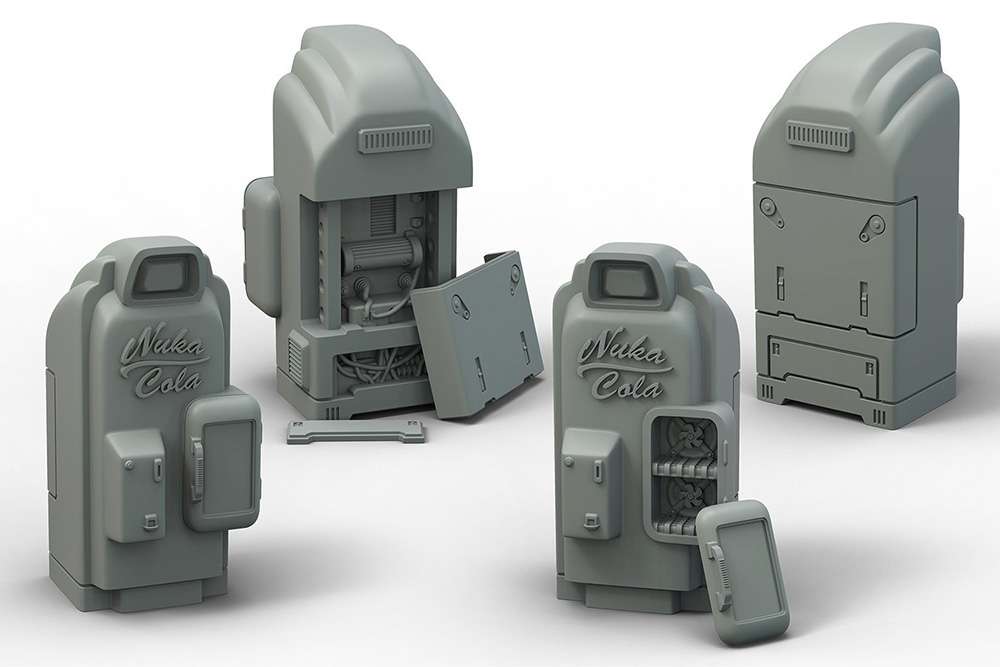 Fallout WW Nuka Cola Maskiner – Samlarobjekt och Dekoration modiphius