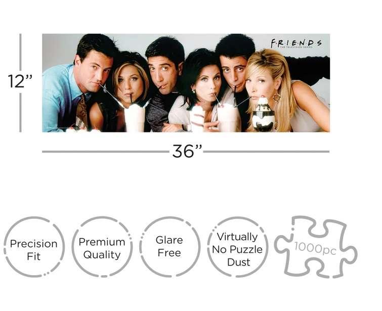 Friends Milkshake 1000 Bitar Pussel - Robotto