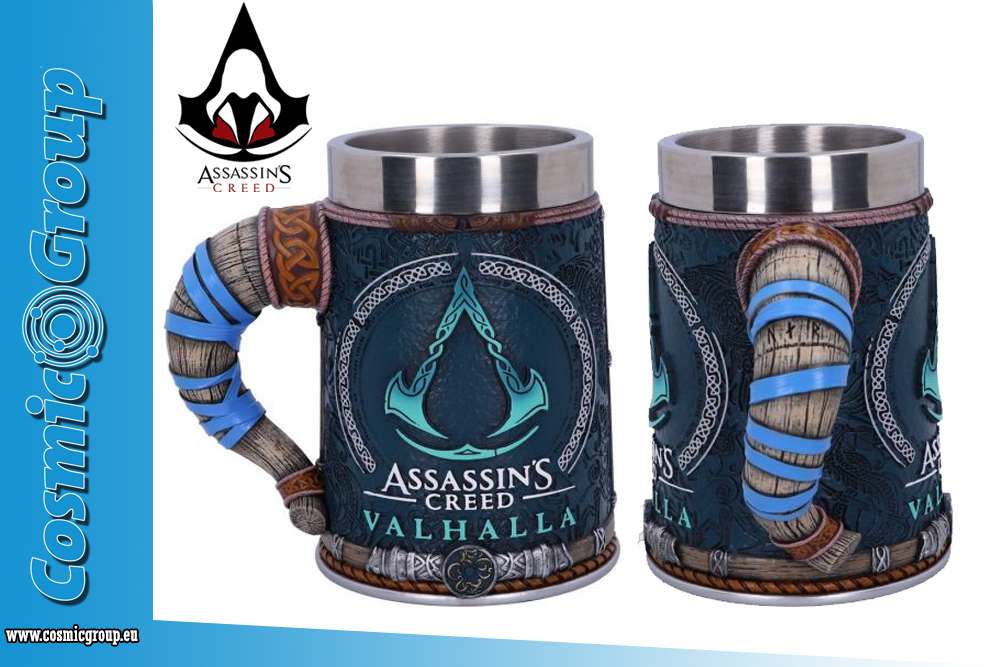 Assassin's Creed Valhalla Tankard – Perfekt för Gamers och Samlare nemesis now