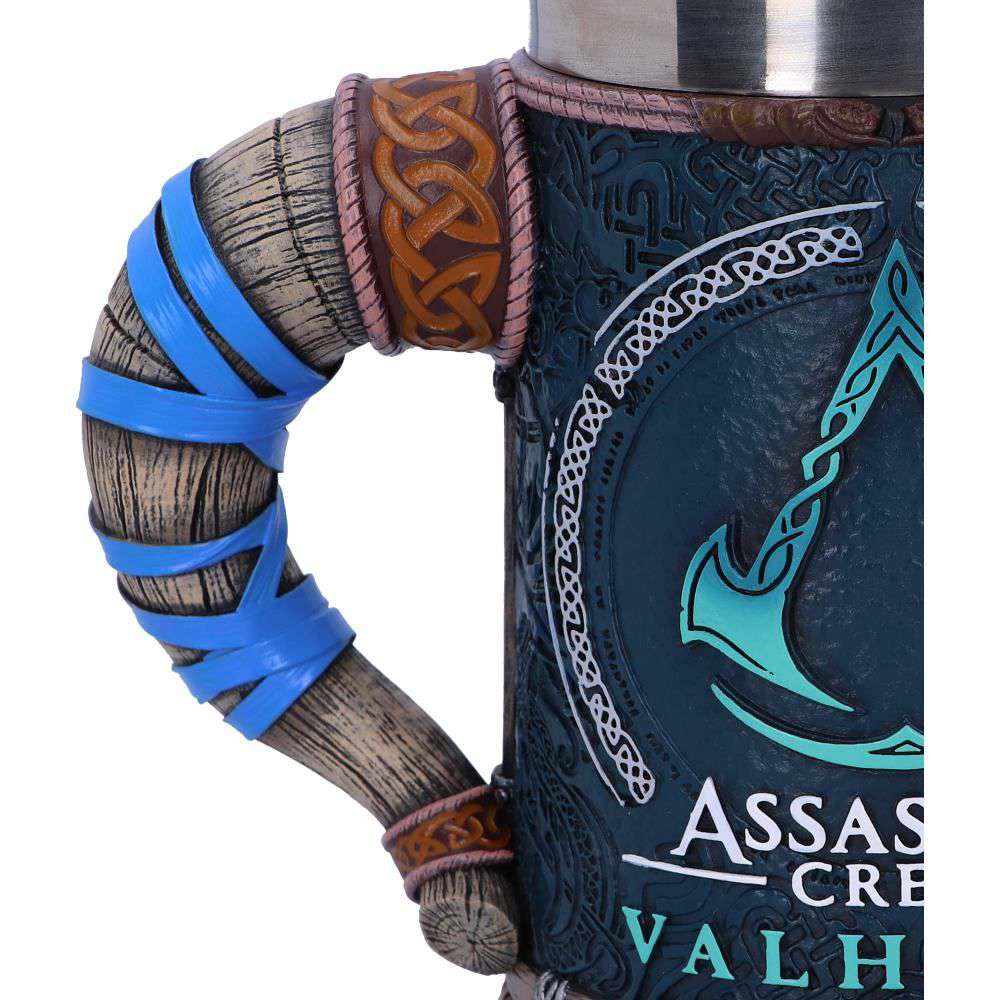 Assassin's Creed Valhalla Tankard – Perfekt för Gamers och Samlare nemesis now