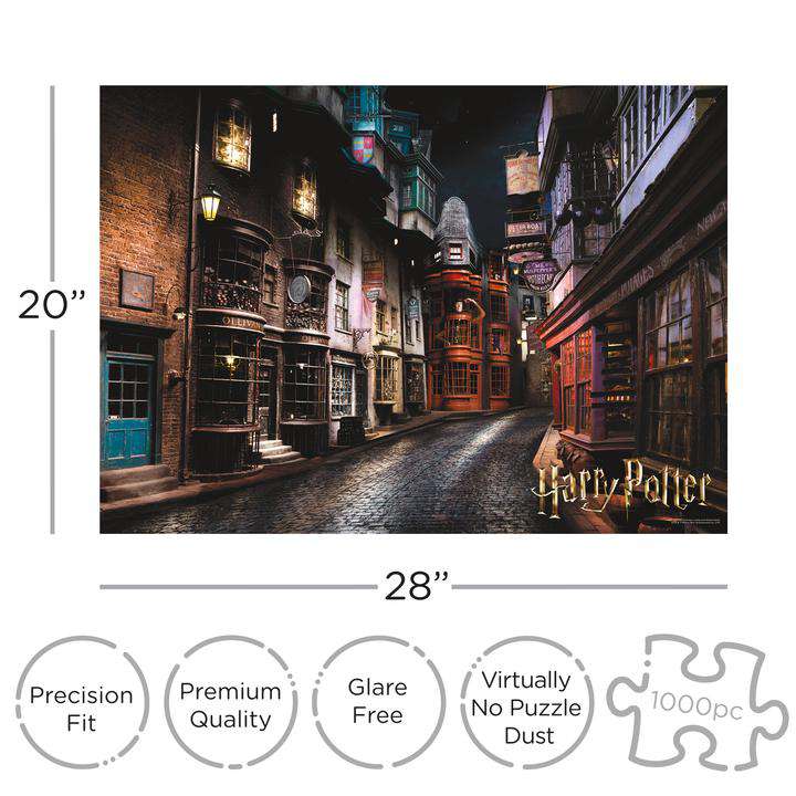 Harry Potter Diagon Alley 1000 Bitars Pussel aquarius ent