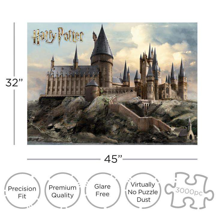 HP Hogwarts 3000 Pärselt Puzzle - En Fantastisk Utmaning för Fans aquarius ent