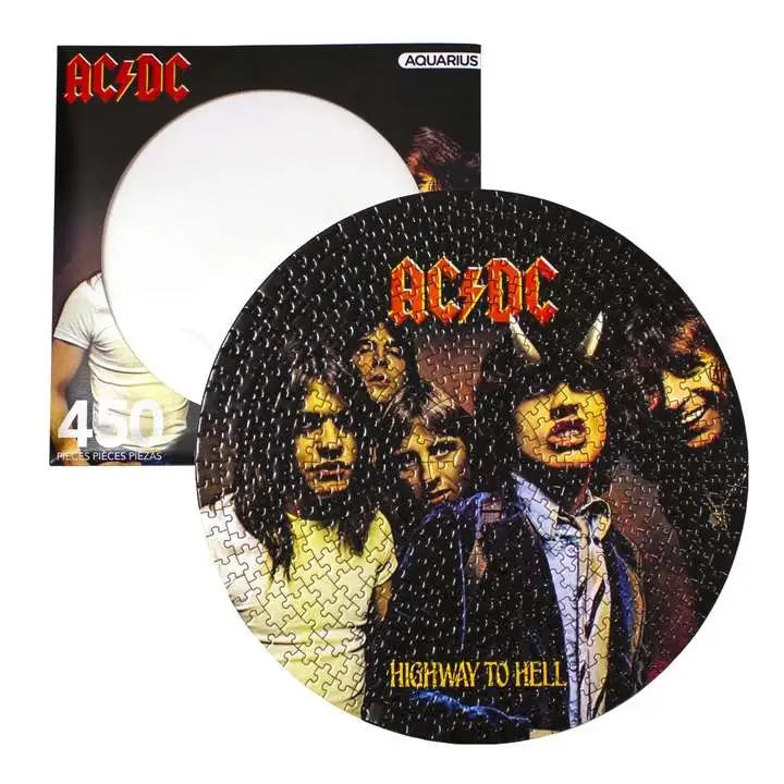Ac/dc Highway To Hell 450-bitars Rund Pussel