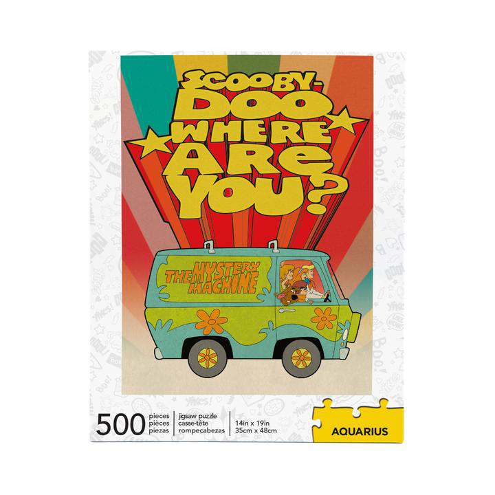 Scooby Doo - Var är du? 500-bitars pussel aquarius ent