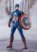 Avengers Assemble Captain America SH Figuarts bandai