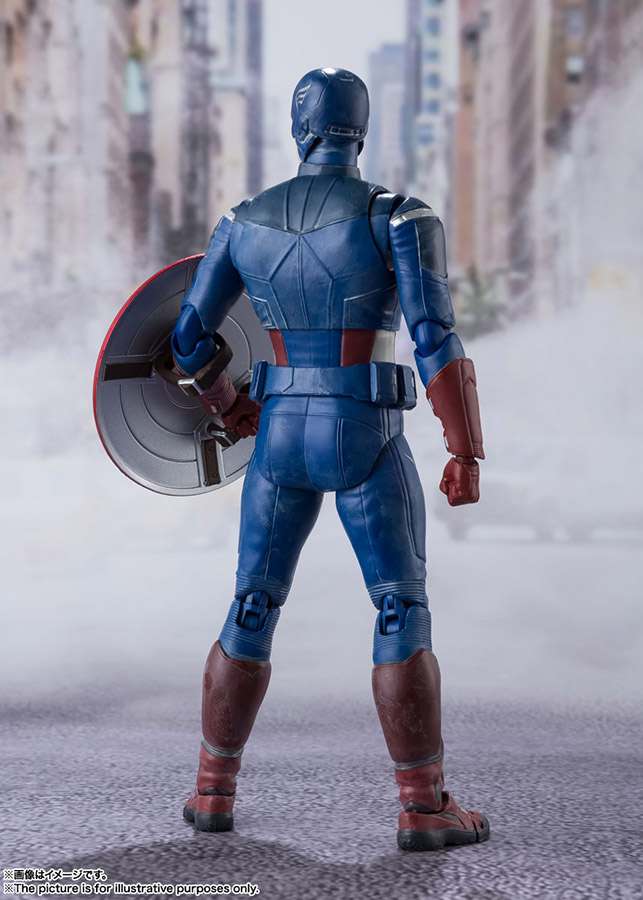 Avengers Assemble Captain America SH Figuarts bandai
