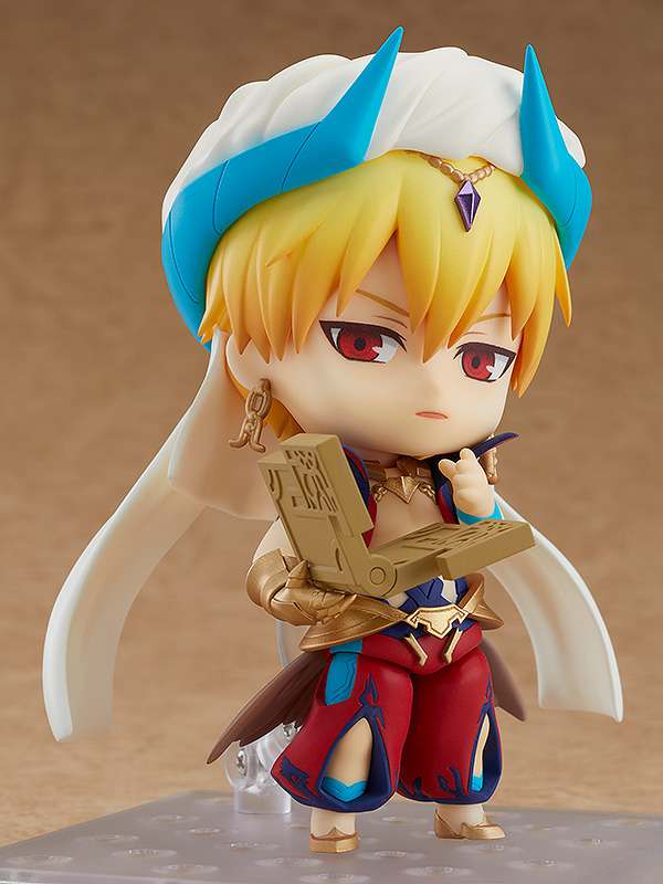 Fate/Grand Order Caster Gilgamesh Nendoroid - Ascension Version orange rouge