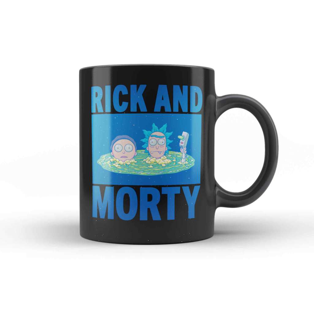 Rick and Morty Portal Mug med Huvuden sd toys