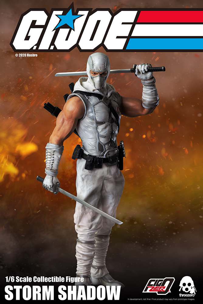 G.I. Joe Storm Shadow 1/6 Figur threea toys/threezero