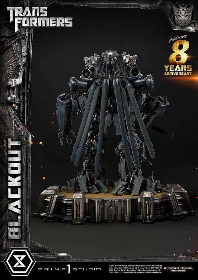 Transformers Blackout Staty - MMTFM-30 prime 1