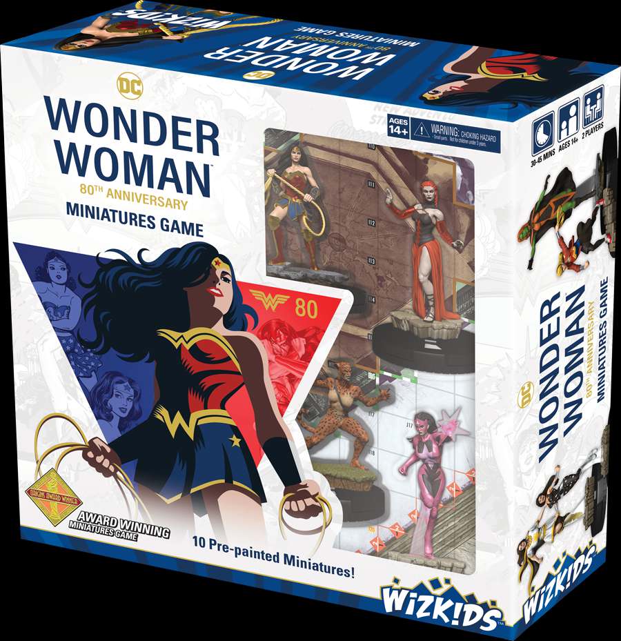 DC Comics HeroClix: Wonder Woman 80-årsjubileum Startspel wizkids