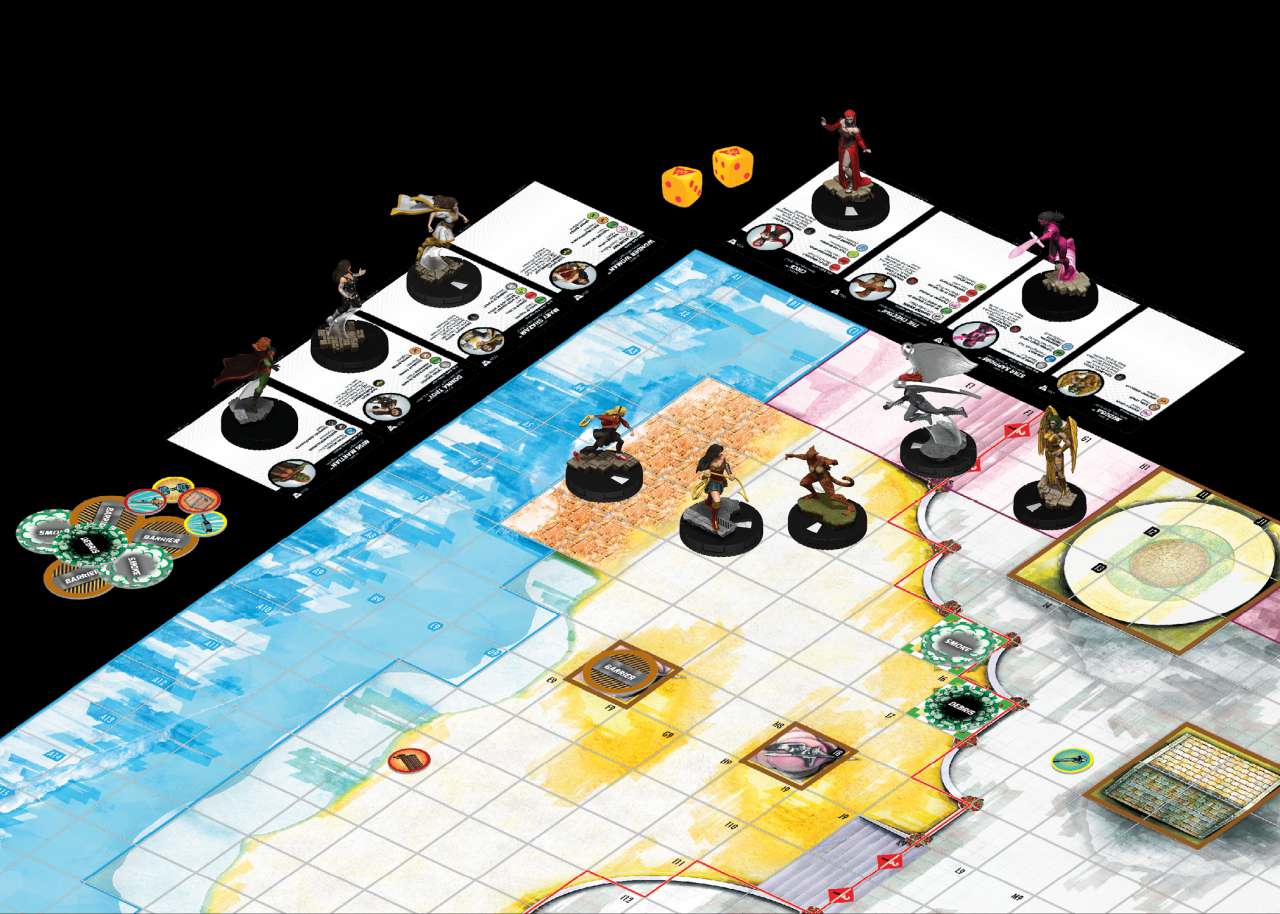 DC Comics HeroClix: Wonder Woman 80-årsjubileum Startspel wizkids