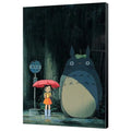 TOTORO WITH UMBRELLA 35x50 WOOD PANEL