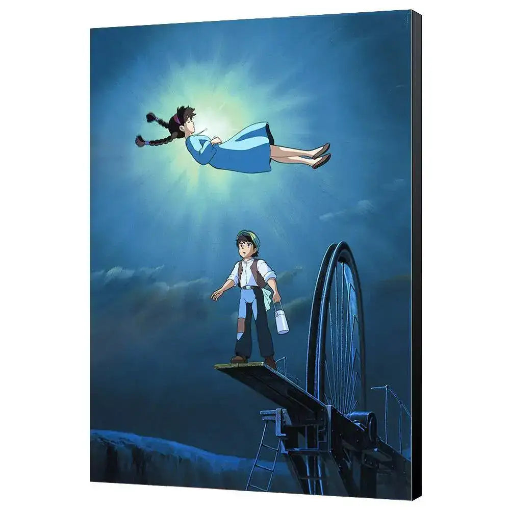 CASTLE IN THE SKY WOOD PANEL - bild 1