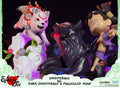 Okamiden Chibiterasu vs Dark Chibiterasu Staty first4figures