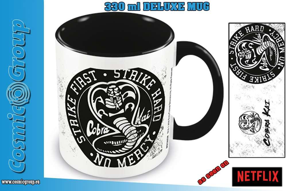Cobra Kai - Svart logotyp - DLX Mug - Robotto