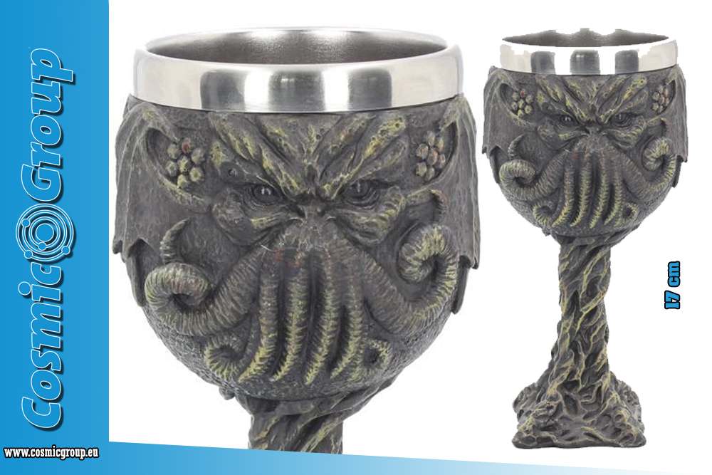 Cthulhu Bägare - Handmålad Goblet av Lovecraft nemesis now