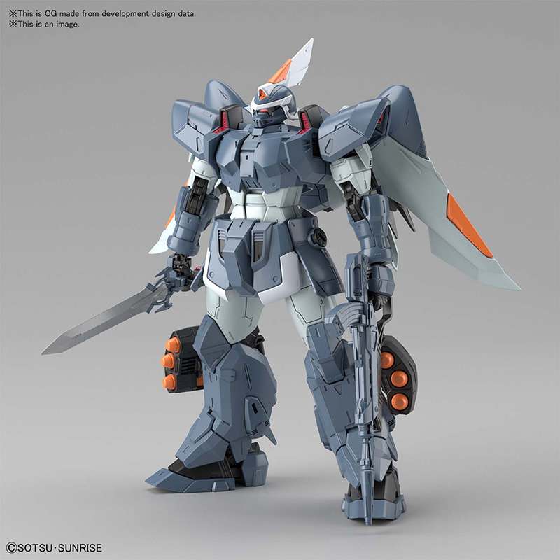 Mg Mobile Ginn 1/100 - Professionell Modellbyggsats bandai model kit gunpla