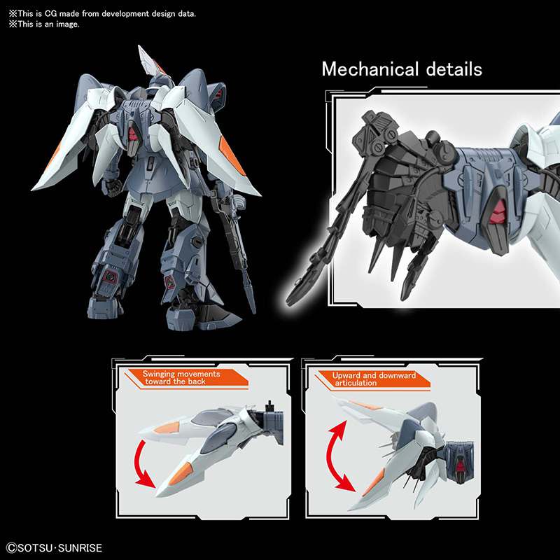 Mg Mobile Ginn 1/100 - Professionell Modellbyggsats bandai model kit gunpla