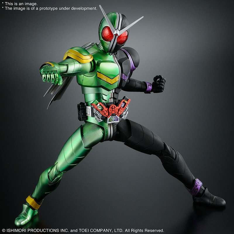 MG Fig Rise Art Kamen Rider Double Cyclo - Samlarfigur bandai model kit gunpla