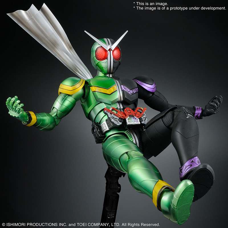 MG Fig Rise Art Kamen Rider Double Cyclo - Samlarfigur bandai model kit gunpla
