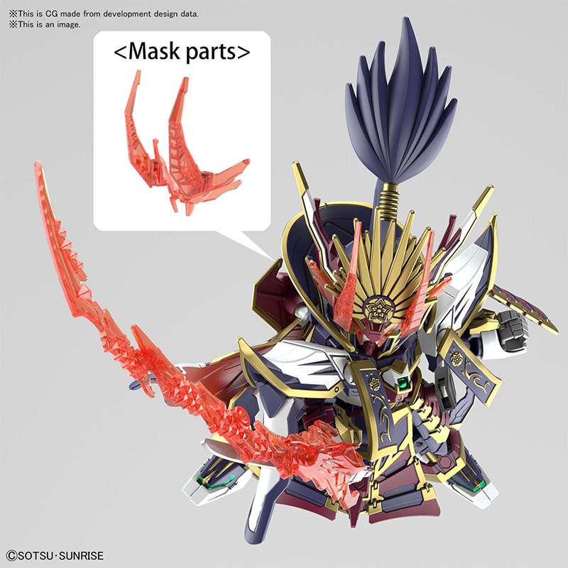 SDW Heroes Gundam Epyon Nobunaga - Samlarfigur bandai model kit gunpla