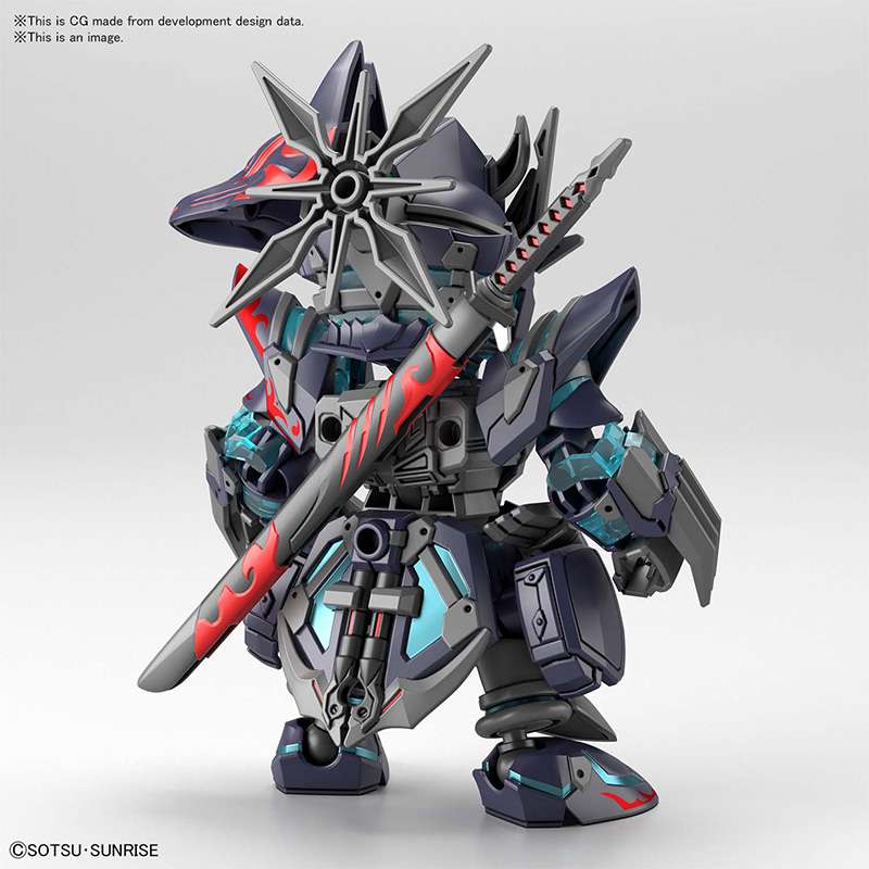 SDW Heroes Gundam Delta Sasuke - Samlarfigur med unika detaljer bandai model kit gunpla