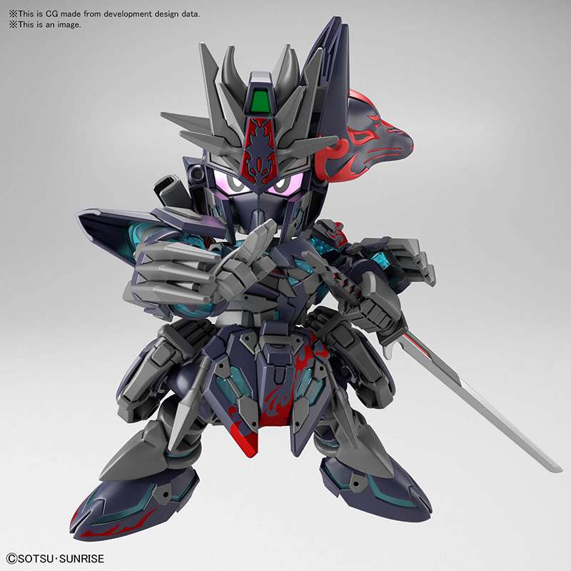 SDW Heroes Gundam Delta Sasuke - Samlarfigur med unika detaljer bandai model kit gunpla