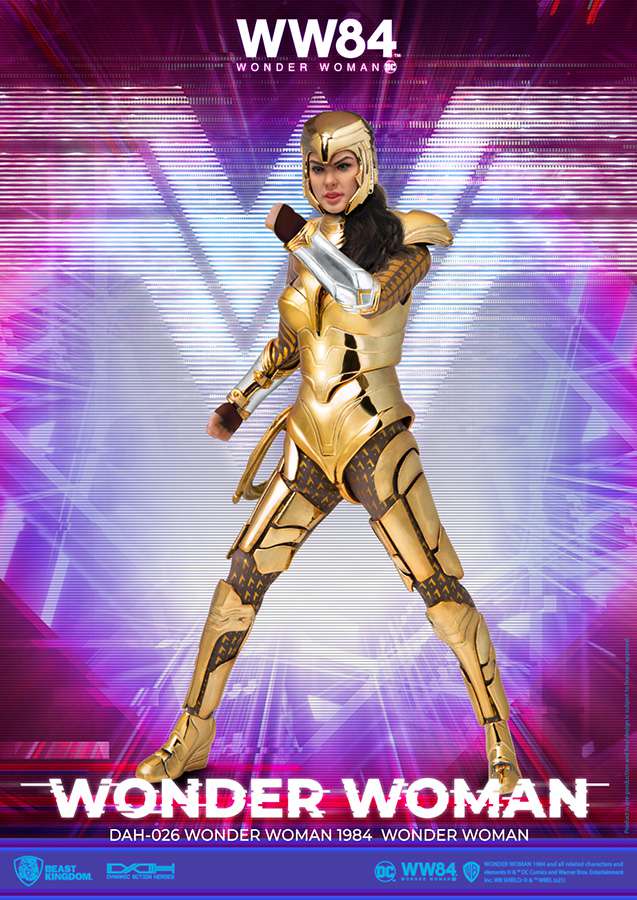 Ww84 Wonder Woman Golden Armor Dah beast kingdom