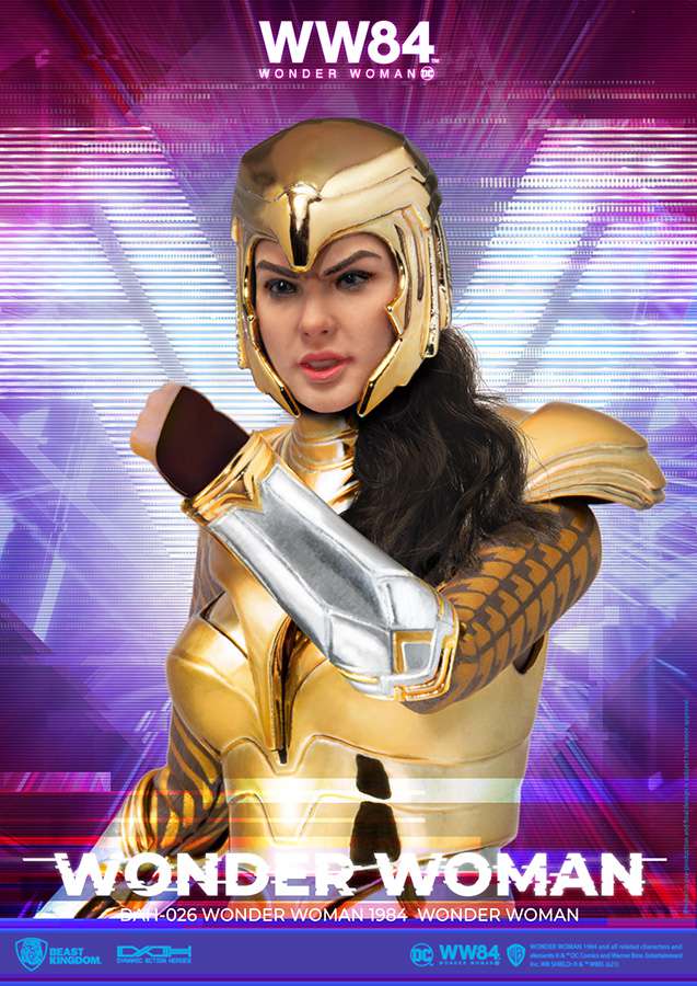 Ww84 Wonder Woman Golden Armor Dah beast kingdom