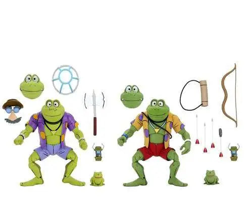 Tmnt Cartoon Genghis+ Rasputin Frog 2-pack