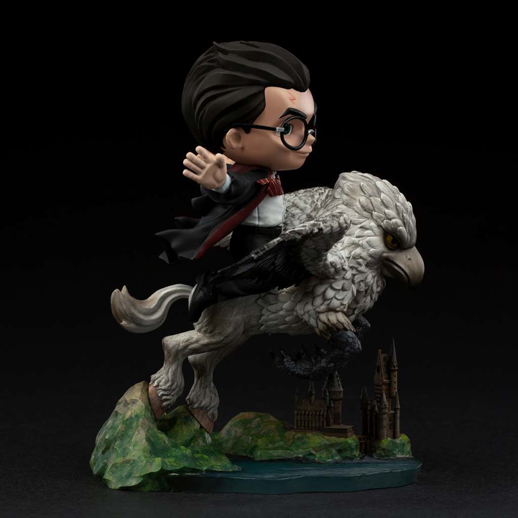 Harry Potter och Buckbeak MiniCo Figur iron studios