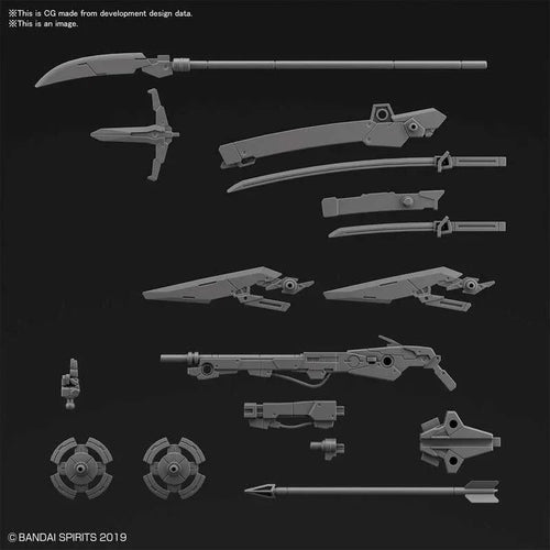 30mm Anpassade Vapen Sengoku Armé 1/144 - Robotto