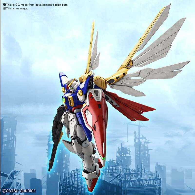 RG Gundam Wing 1/144 – Detaljerad Modellbyggsats bandai model kit gunpla