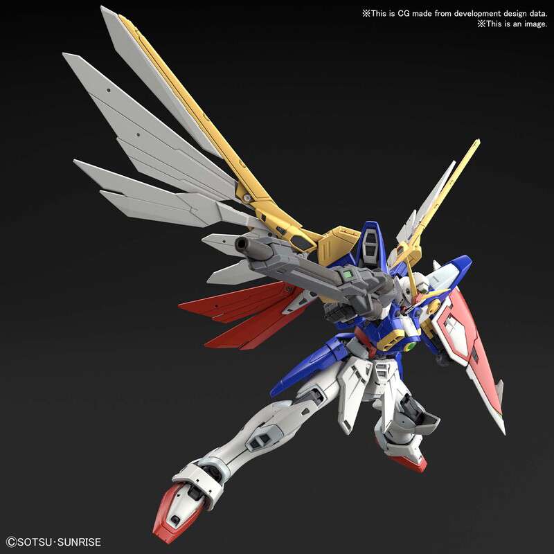 RG Gundam Wing 1/144 – Detaljerad Modellbyggsats bandai model kit gunpla