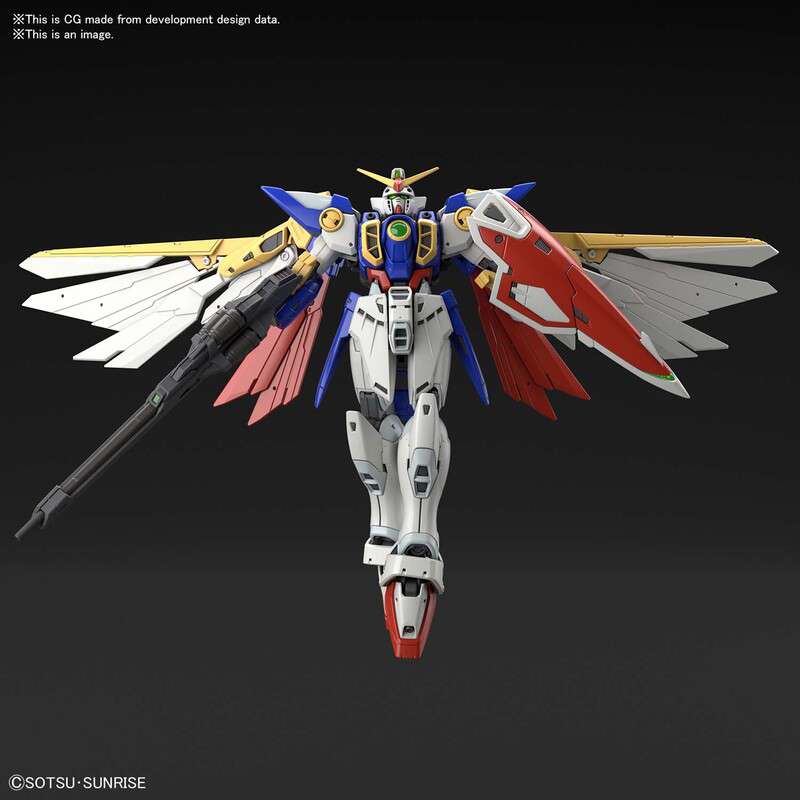 RG Gundam Wing 1/144 – Detaljerad Modellbyggsats bandai model kit gunpla