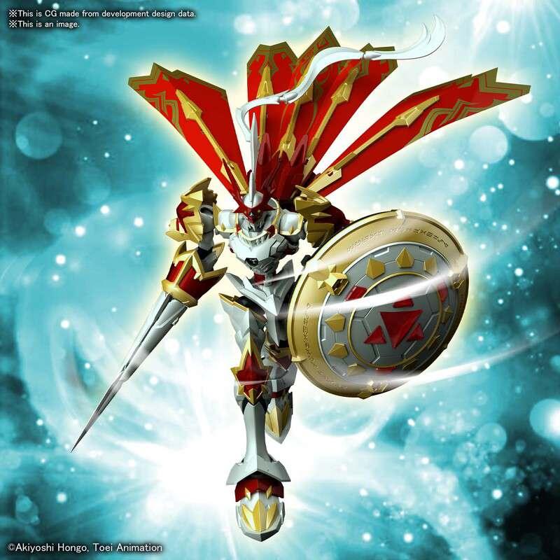 Figure Rise Amplified Dukemon / Gallantmon - Detaljerad Modellbyggsats - Robotto