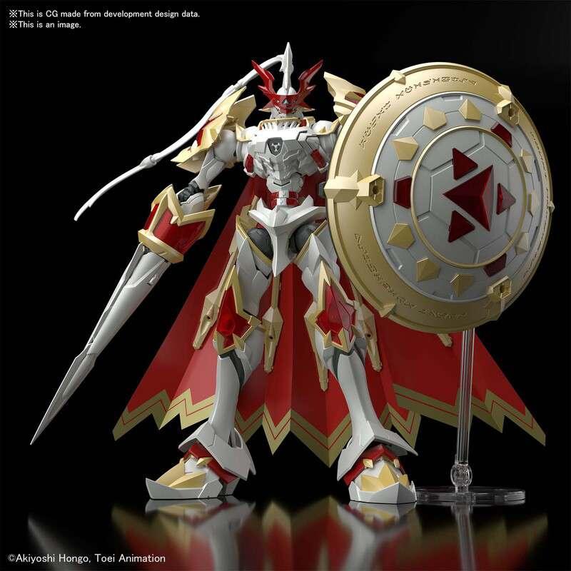 Figure Rise Amplified Dukemon / Gallantmon - Detaljerad Modellbyggsats - Robotto
