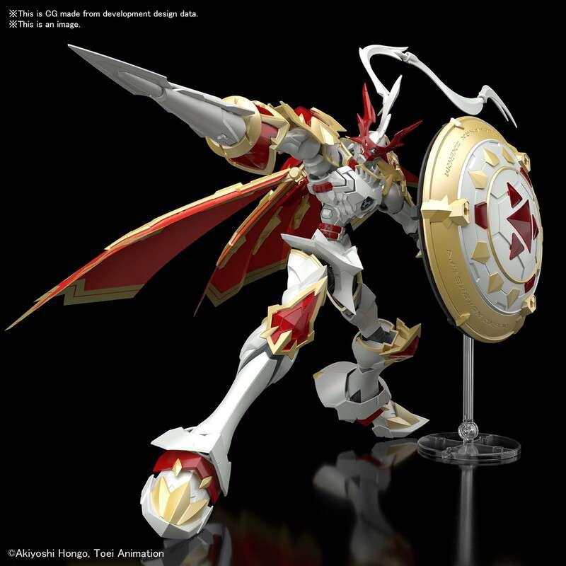 Figure Rise Amplified Dukemon / Gallantmon - Detaljerad Modellbyggsats - Robotto